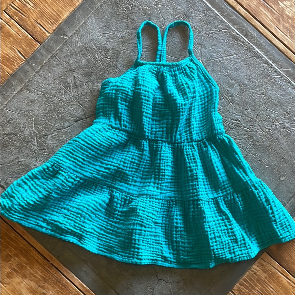 Cat and jack 2t turquoise dress